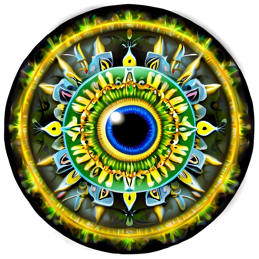 Third Eye Mandala Png 06252024