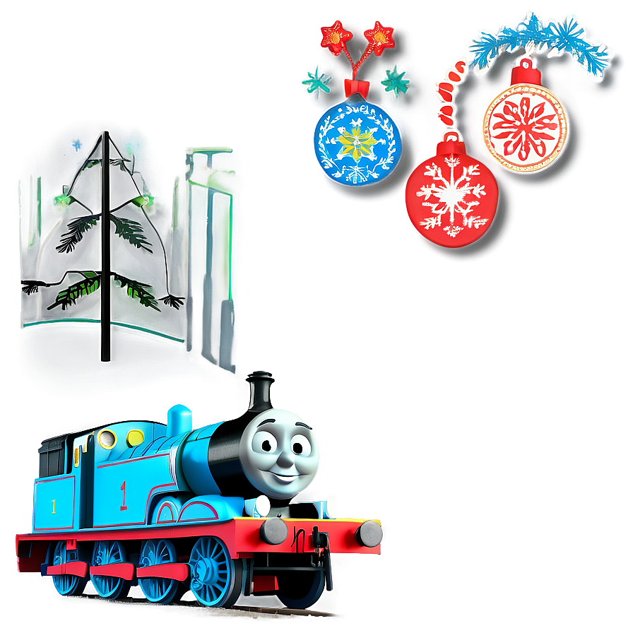 Thomas And Friends Festive Png 47