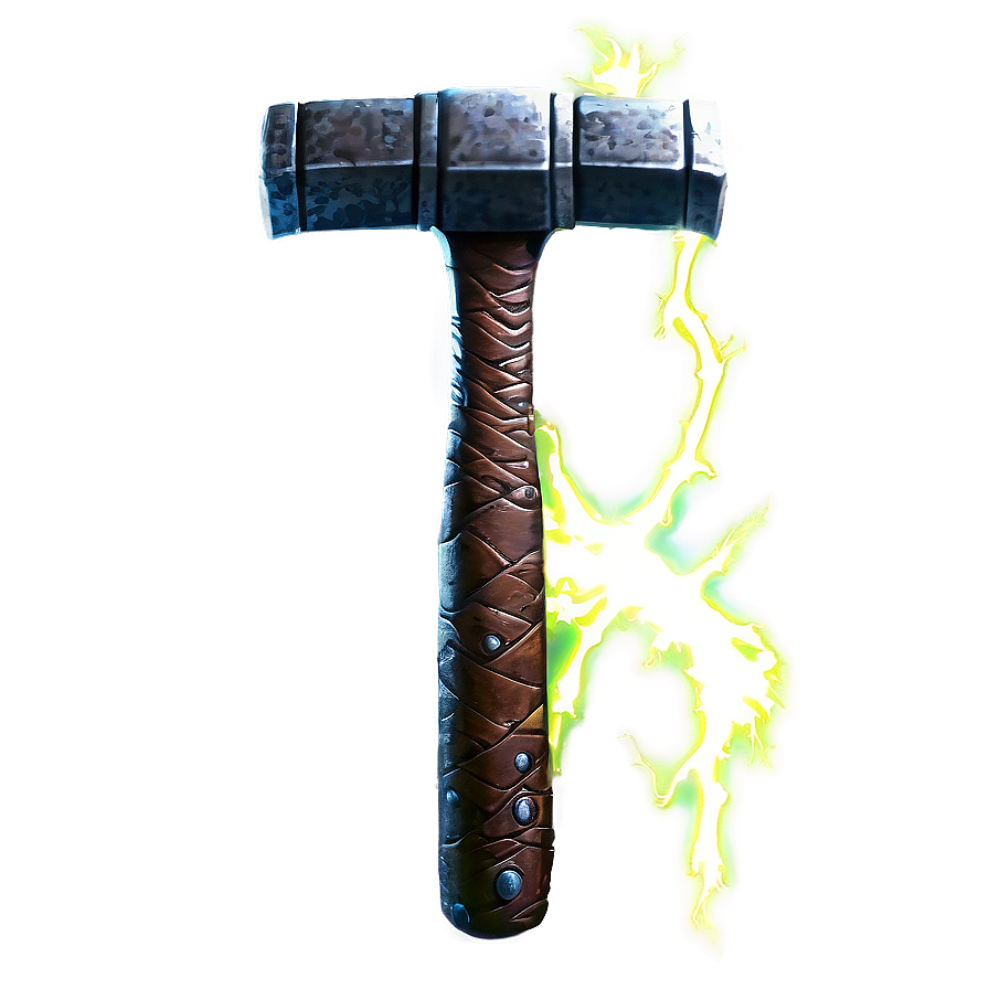 Thor's Hammer Lightning Effect Png 50