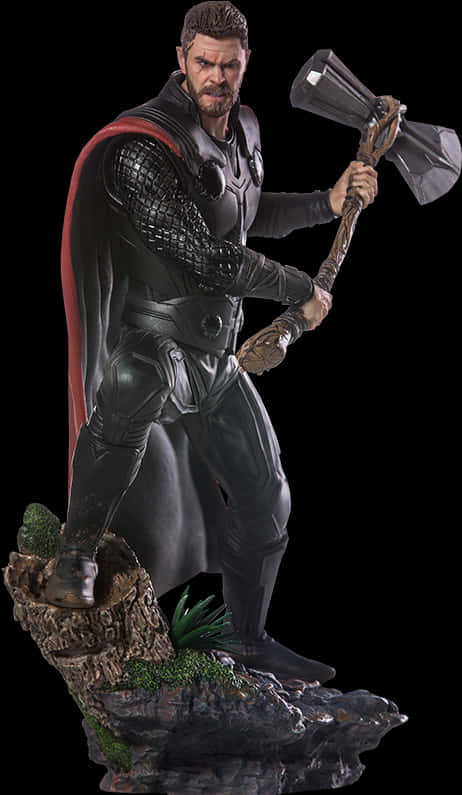 Thor Statuewith Stormbreaker