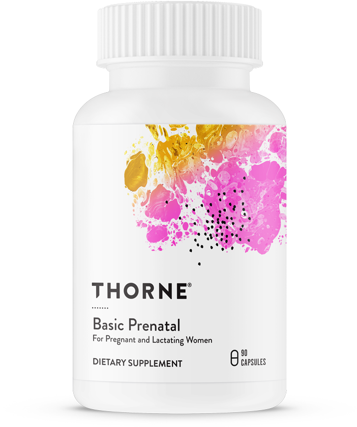 Thorne Basic Prenatal Supplement Bottle