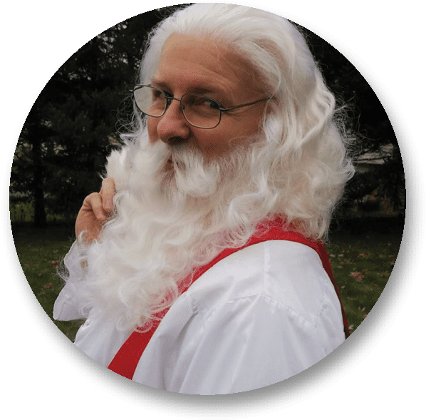 Thoughtful Santawith Beard