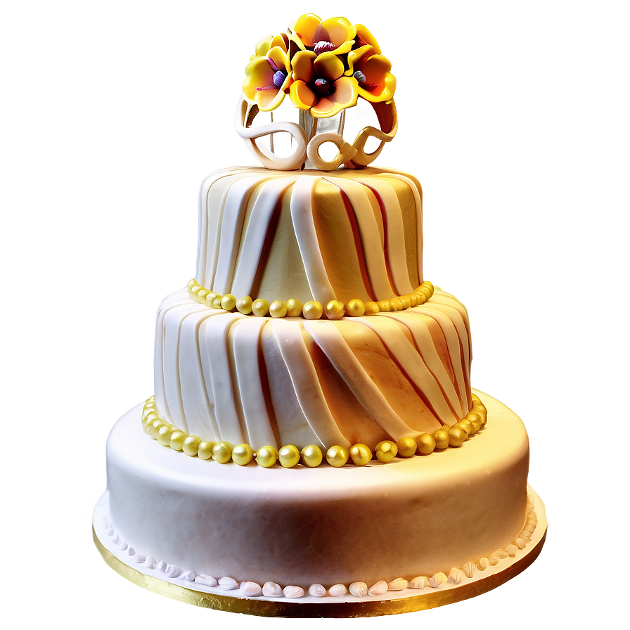 Three-tier Wedding Cake Png 76