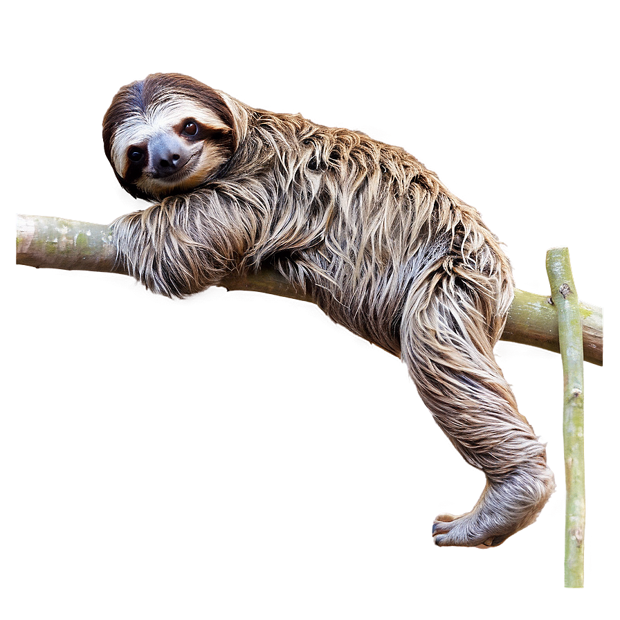 Three-toed Sloth Png 06112024