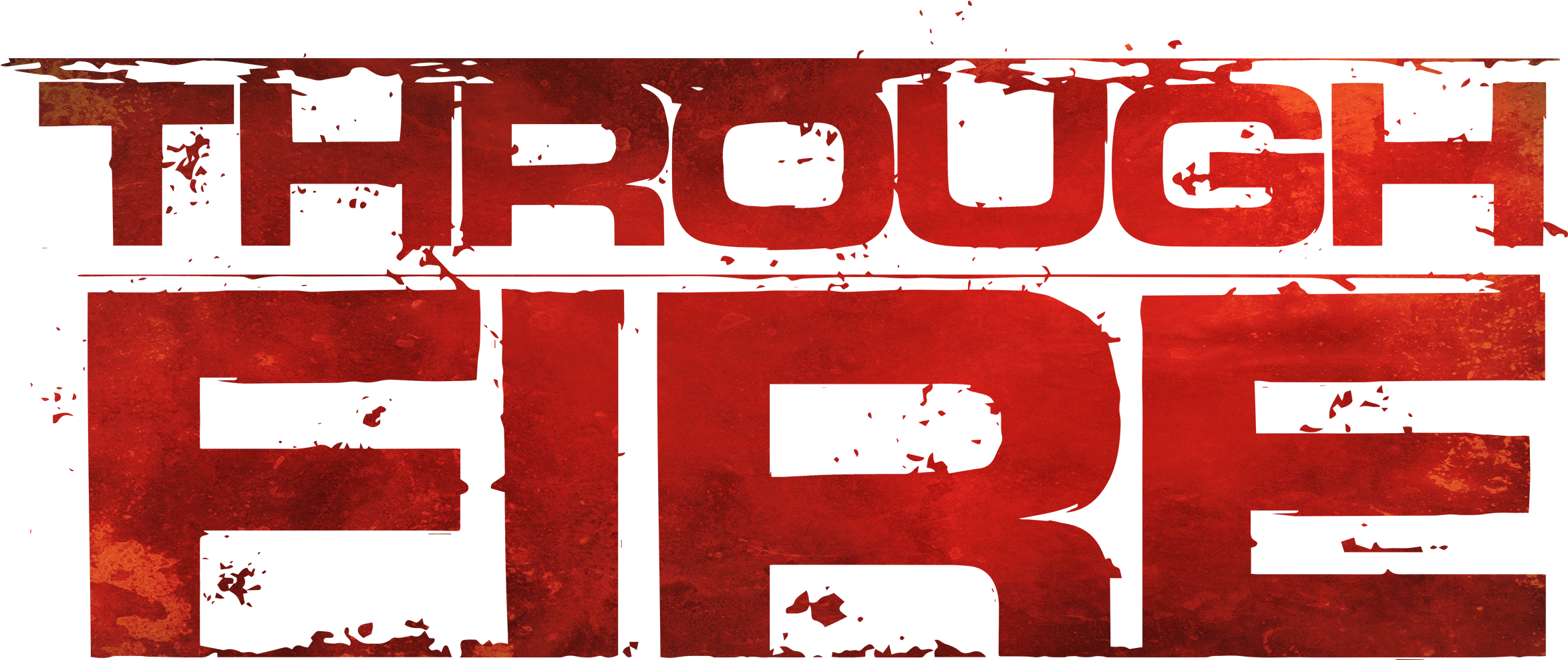 Through Fire Text Effect