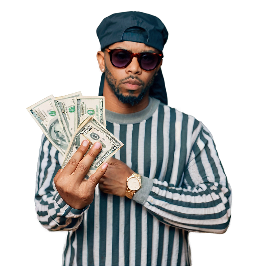 Thug Holding Money Png Lwp91