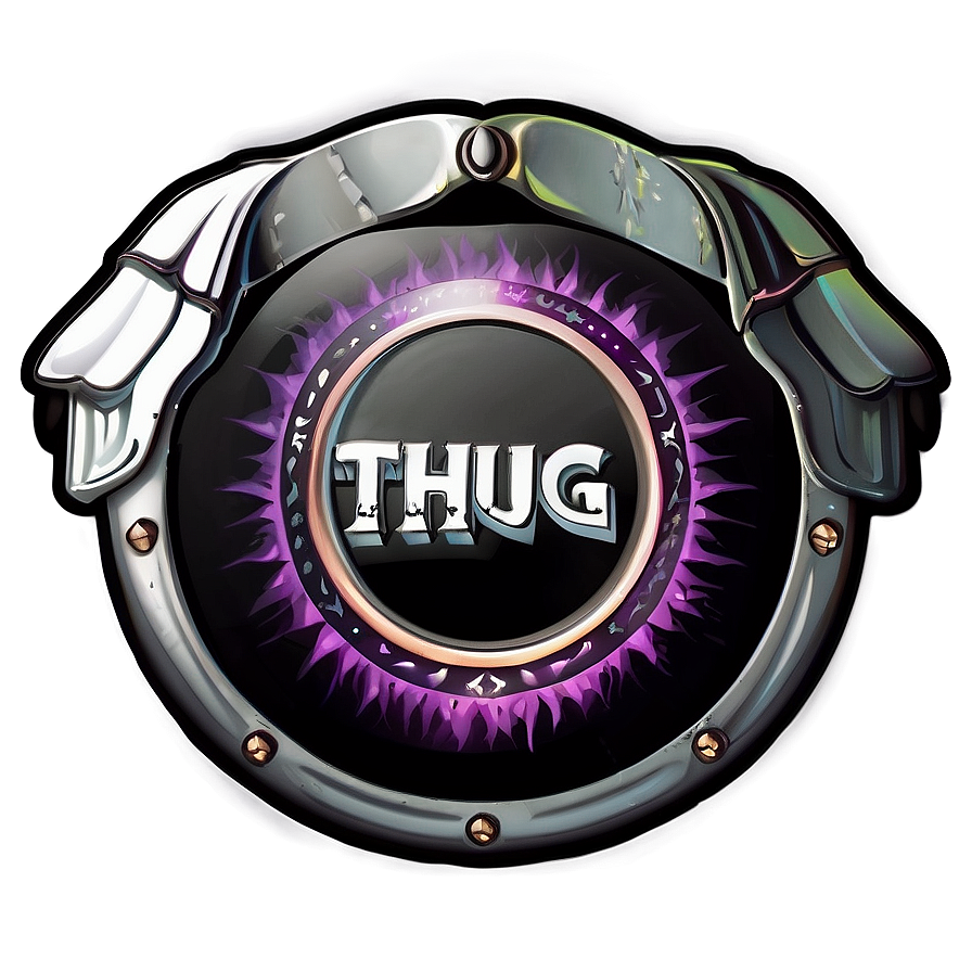 Thug Life Badge Png Mga