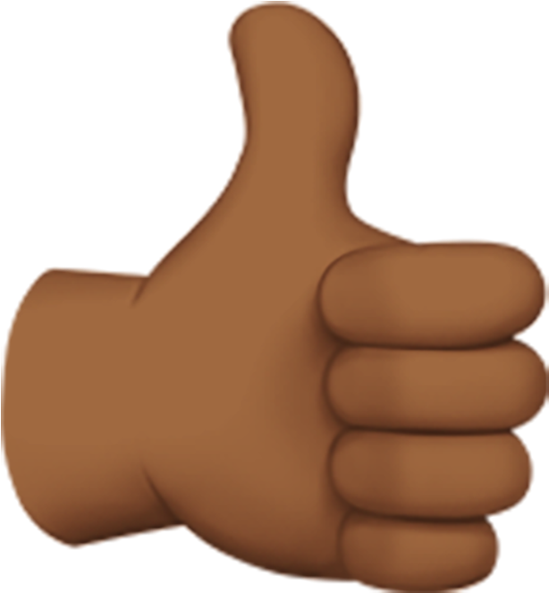 Thumbs Up Emoji Graphic