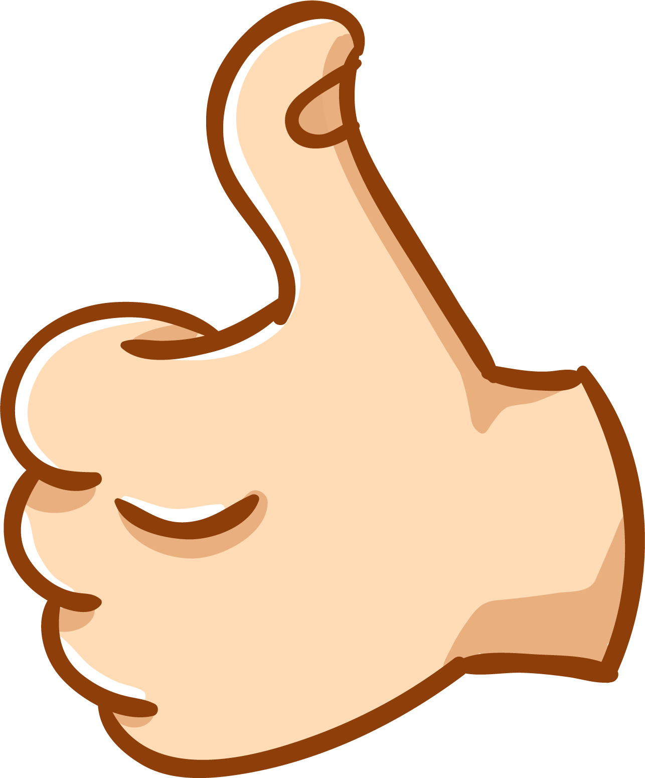 Thumbs Up Gesture Graphic