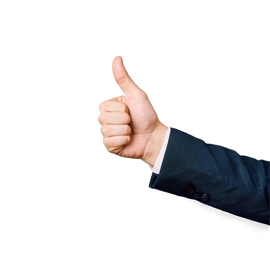 Thumbs Up Hand Signal Png 18