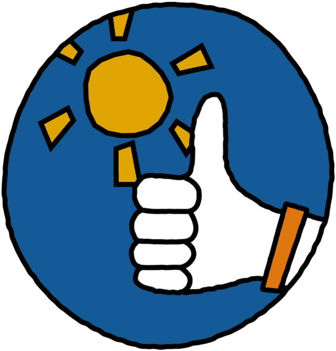 Thumbs Up Sun Icon