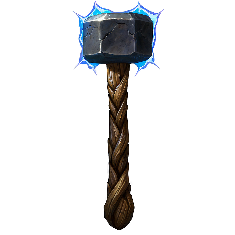 Thunder God's Hammer Png 88