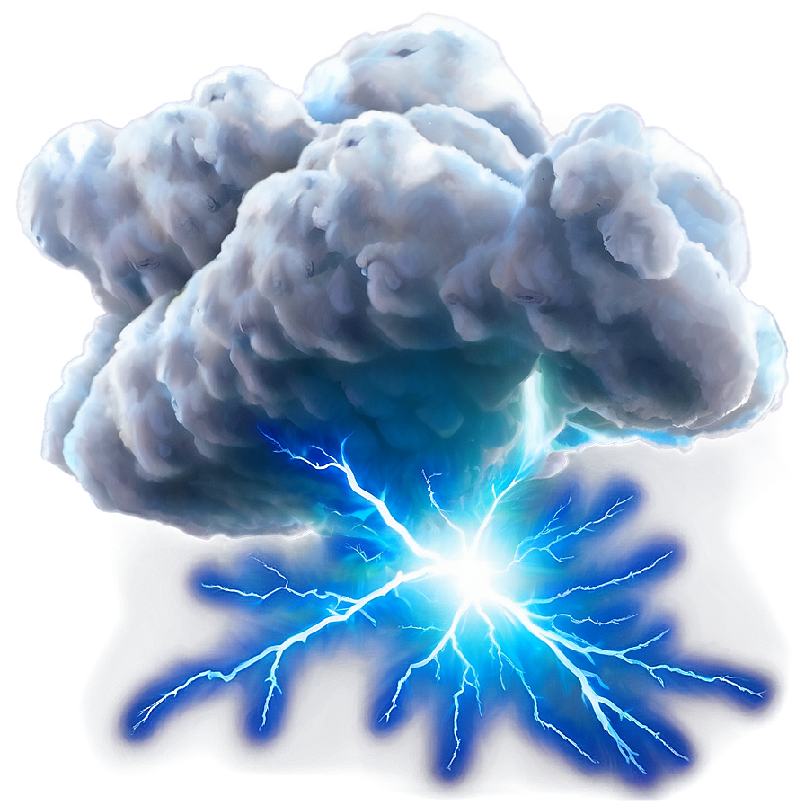 Thunder Power Cloud Png 15