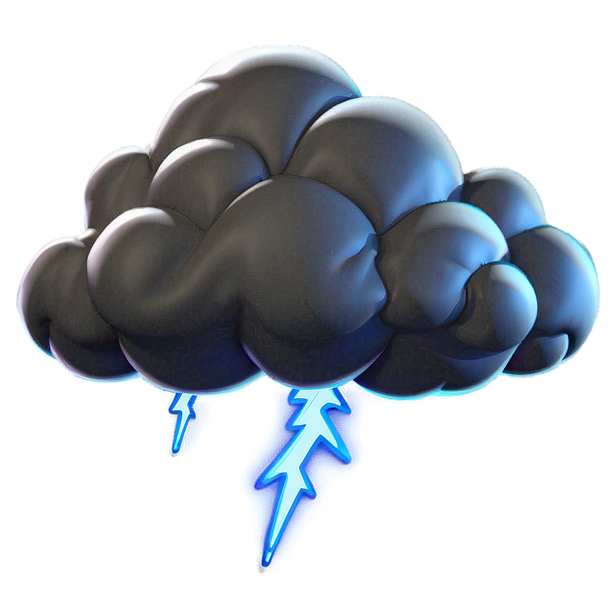 Thunder Power Cloud Png Loa