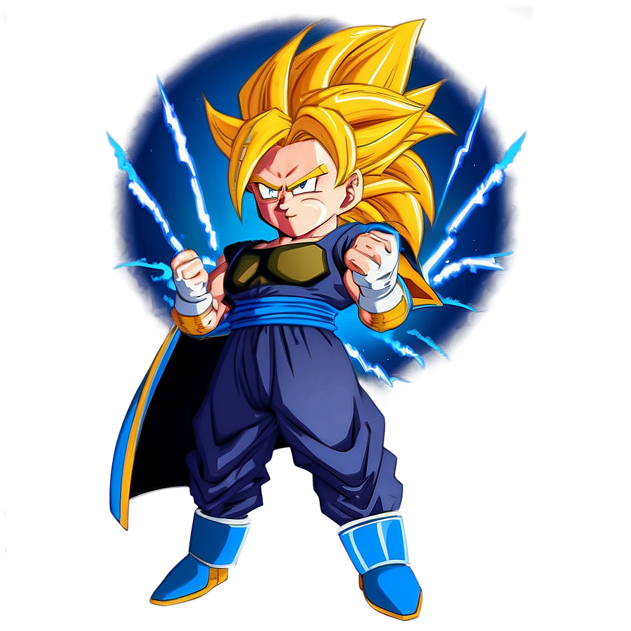 Thunder Super Saiyan Hair Png Vbw8