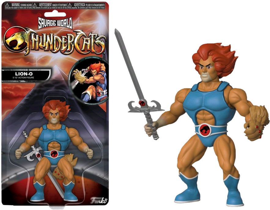 Thundercats Lion O Action Figure Packagingand Unboxed