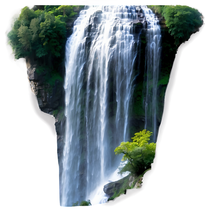 Thunderous Waterfall Cascade Png 06112024