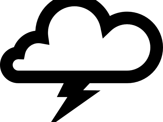 Thunderstorm Cloud Lightning Icon