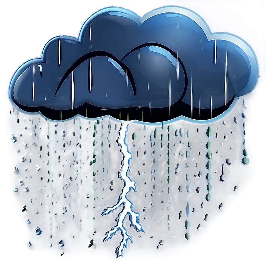 Thunderstorm Rain Png Aac54