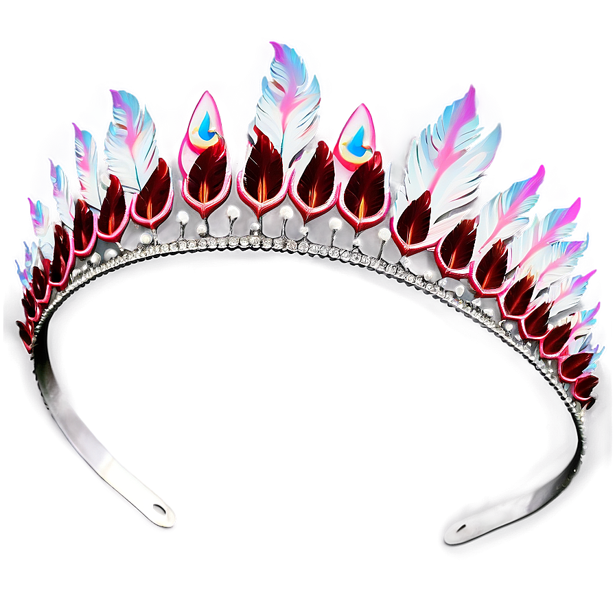 Tiara With Feathers Png 72