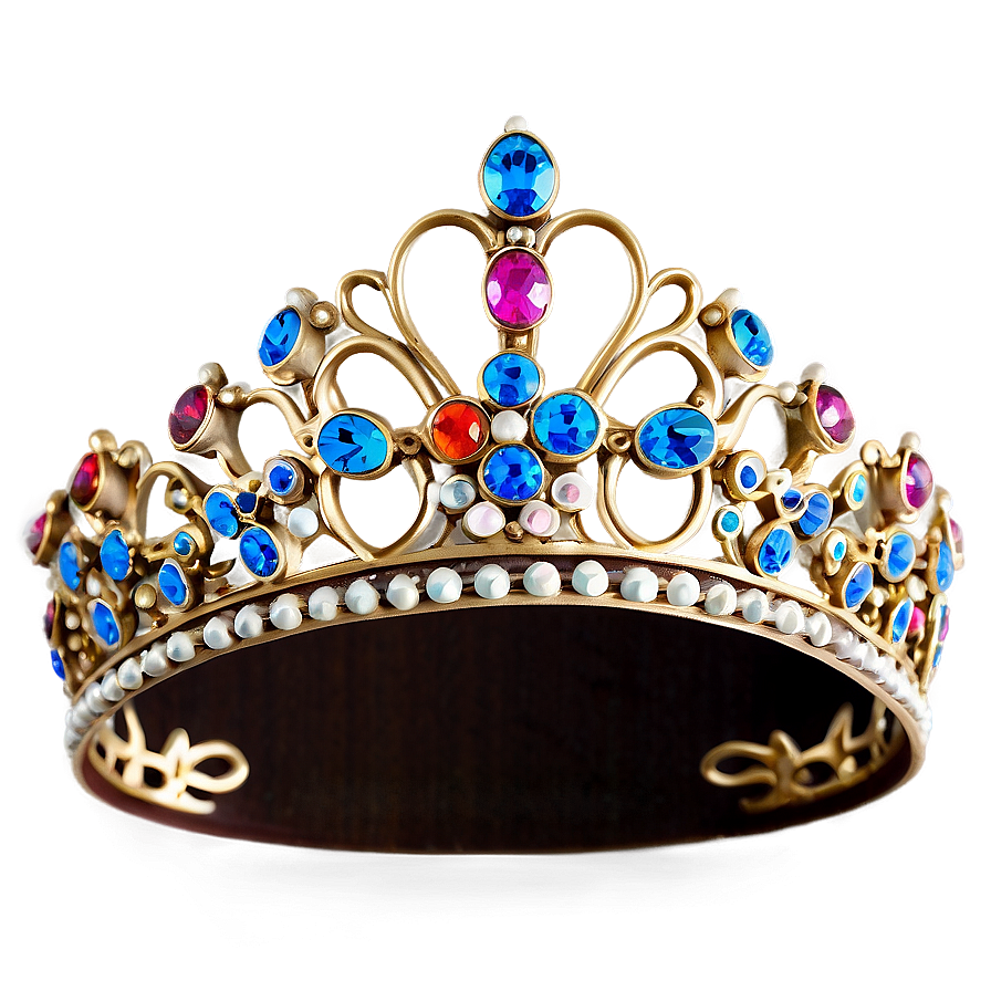 Tiara With Flowers Png Bgs