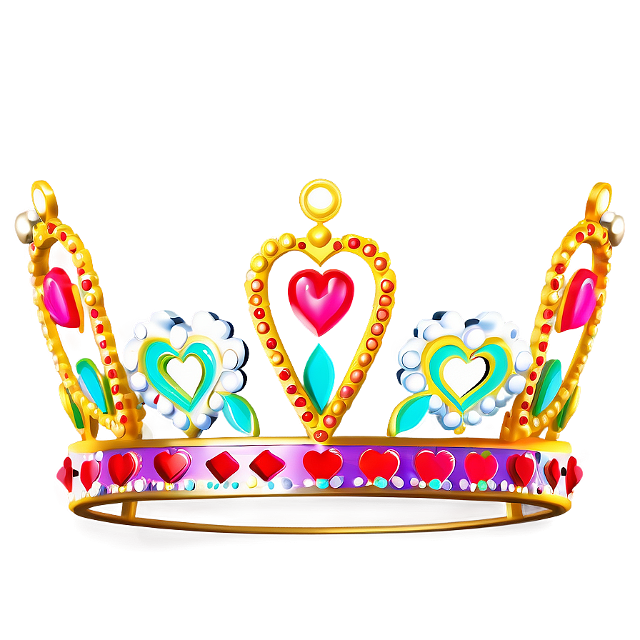 Tiara With Hearts Png Atm24