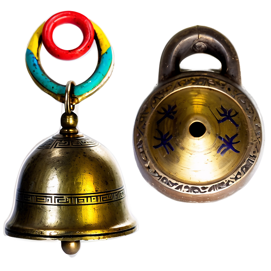 Tibetan Prayer Bell Png 06212024