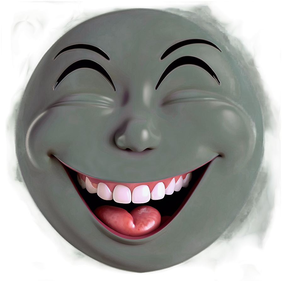 Tickled Grin Emoji Png Pgg60