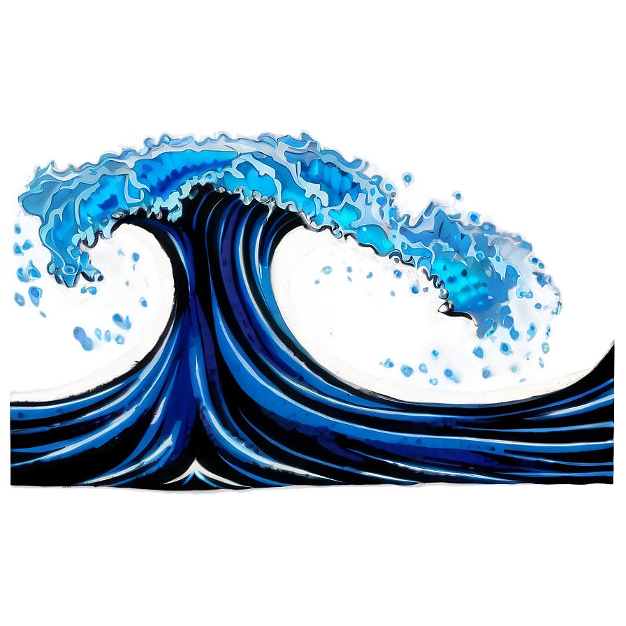 Tidal Wave Art Png Pgn