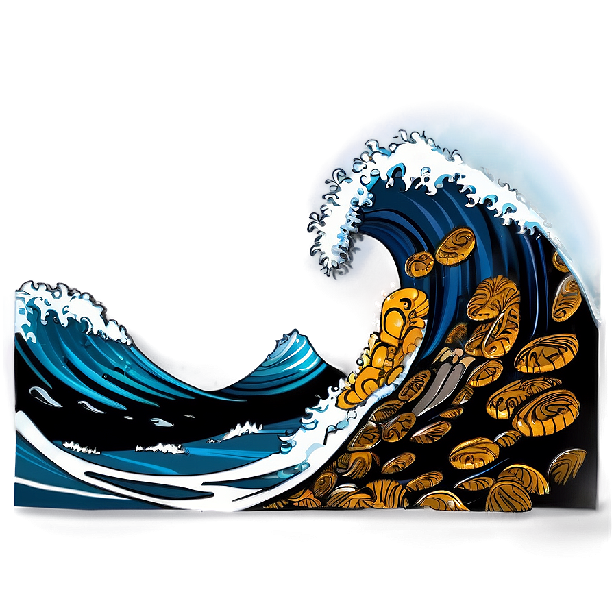 Tidal Wave Cartoon Png Idc