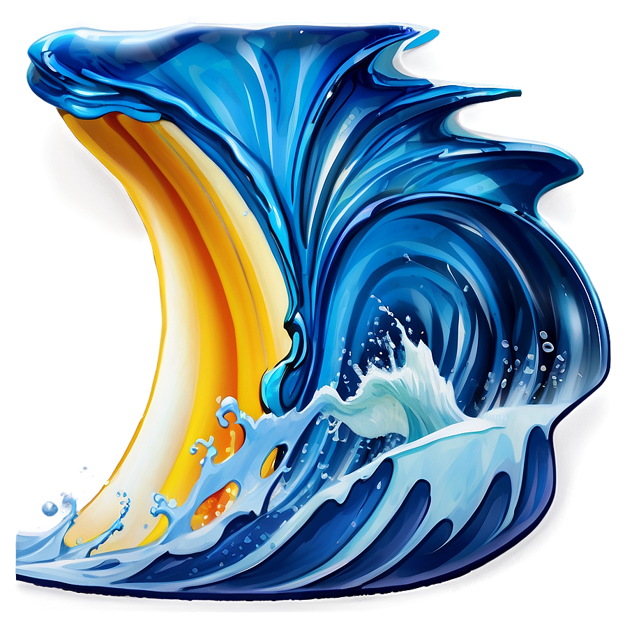 Tidal Wave Splash Png 06252024