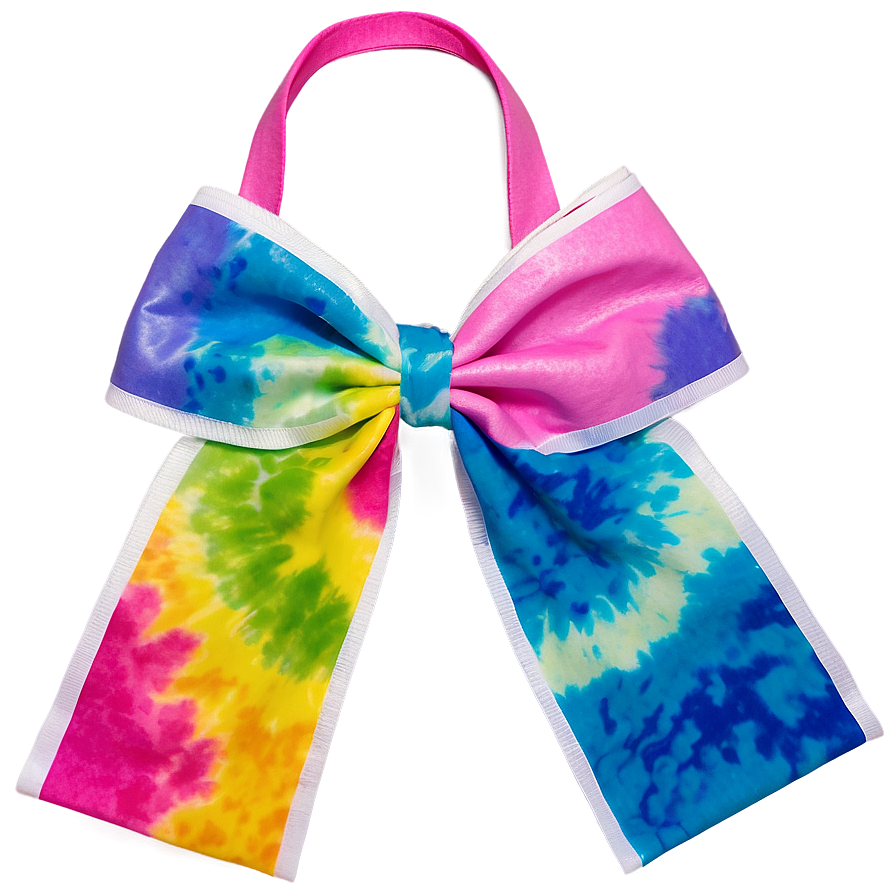 Tie-dye Cheer Bow Png 92