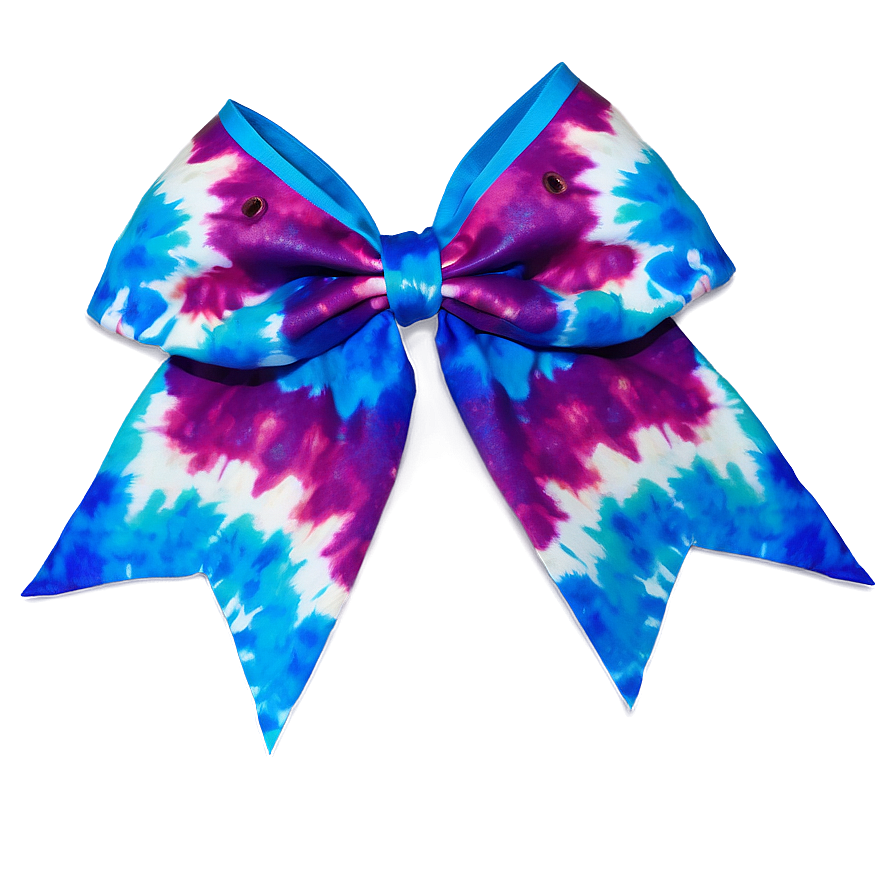 Tie-dye Cheer Bow Png Jsi15