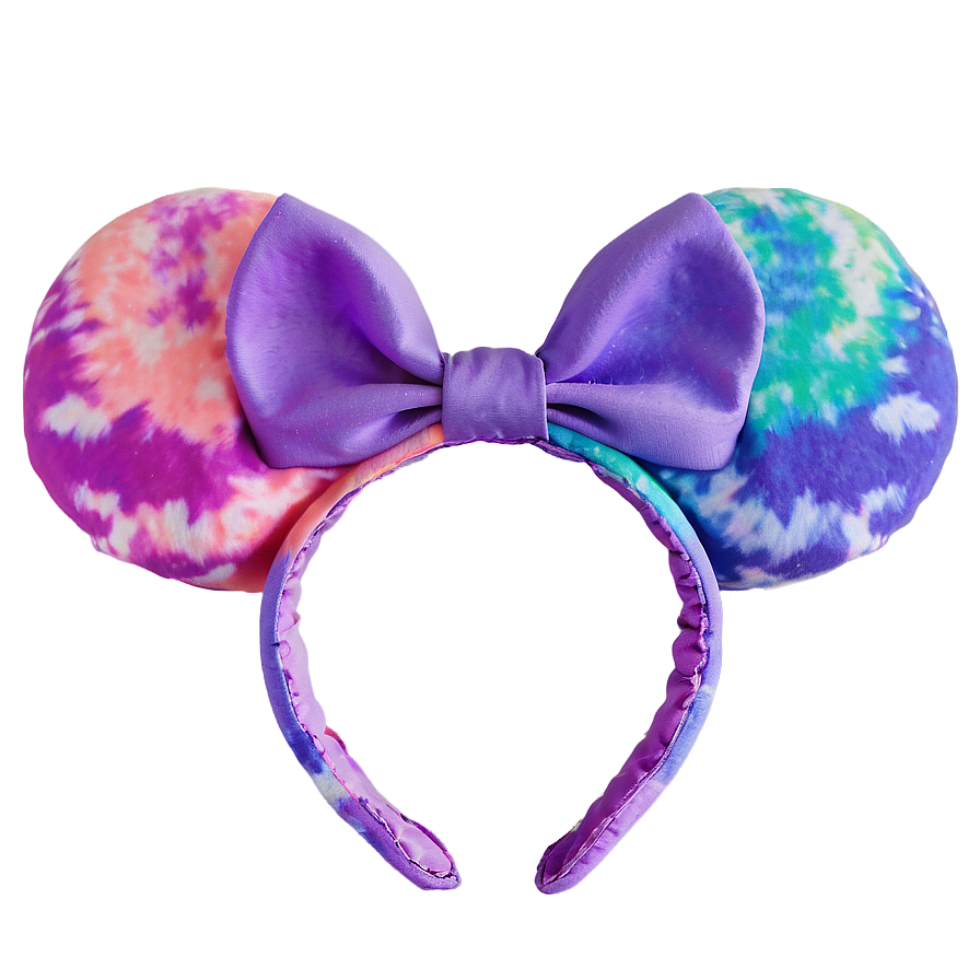 Tie-dye Mouse Ears Png Idk