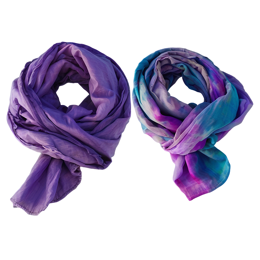 Tie Dye Scarf Png Dem