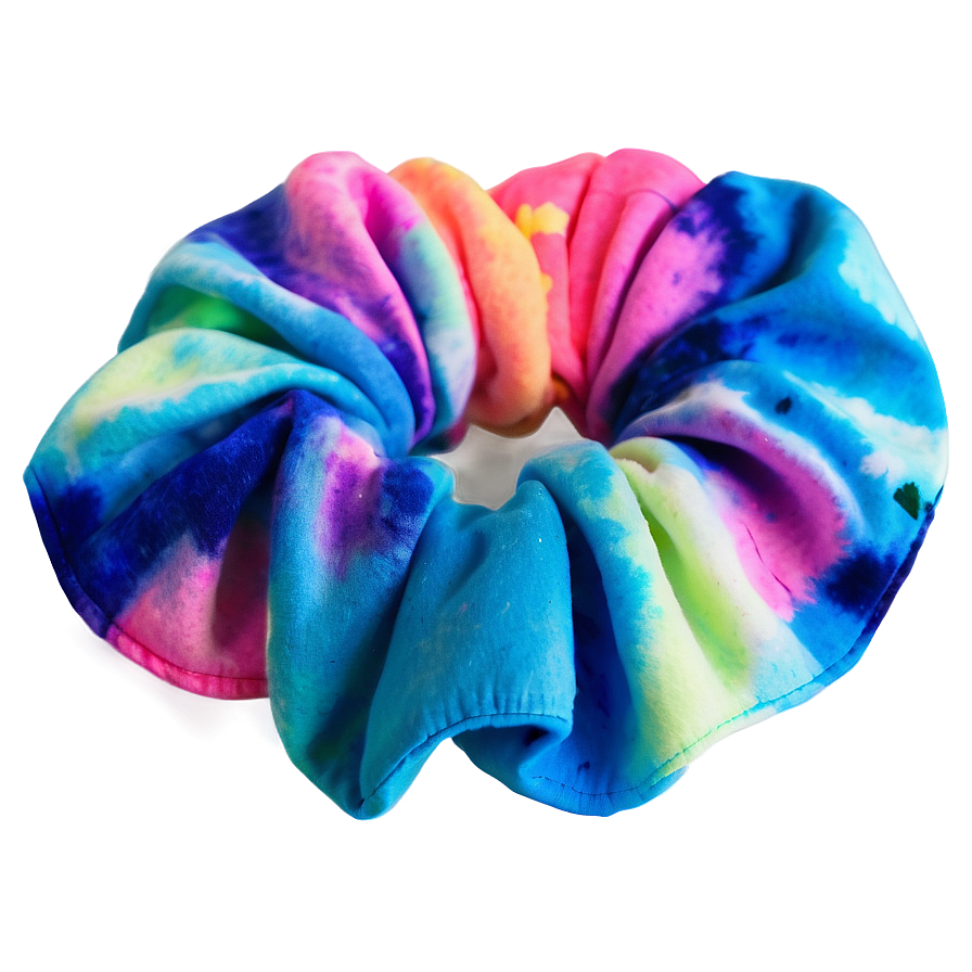 Tie Dye Scrunchie Png 1