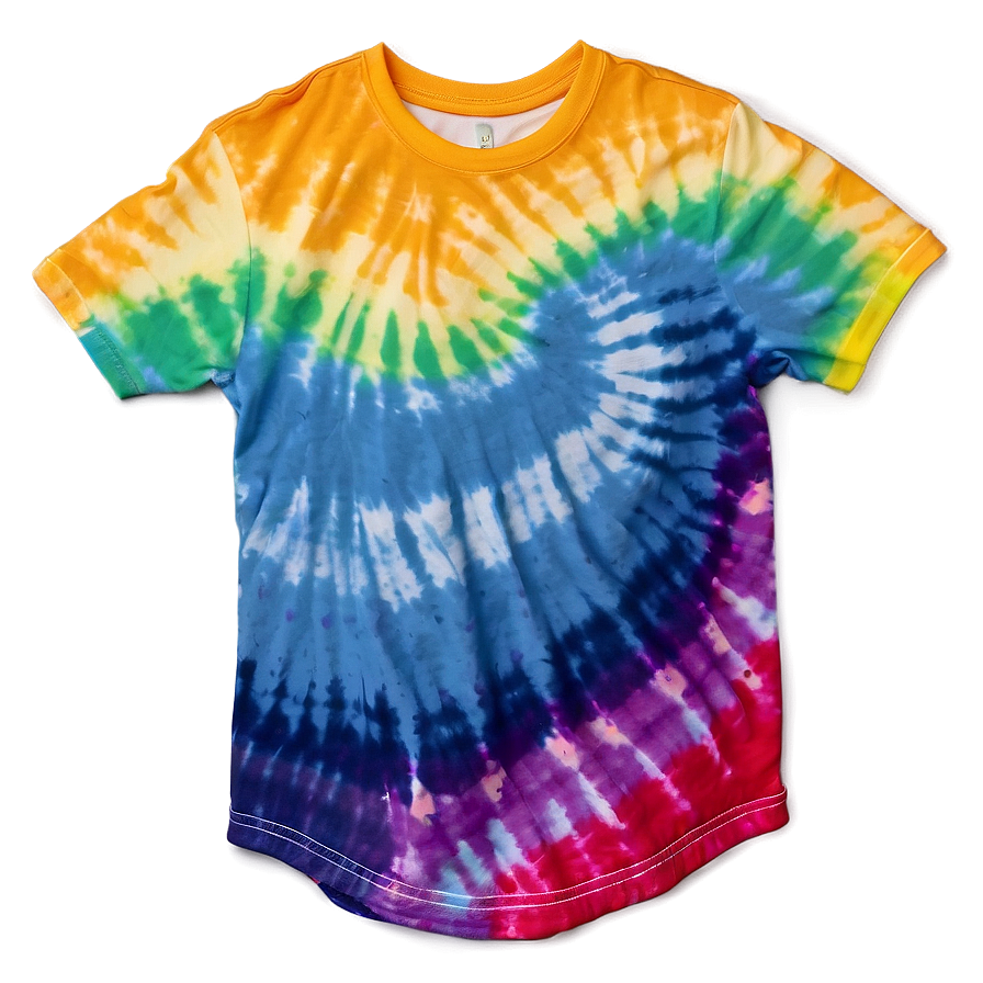 Tie Dye Shirt Color Mix Png 46