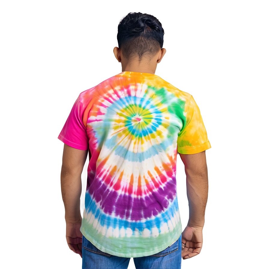 Tie Dye Shirt For Summer Png Gmk15