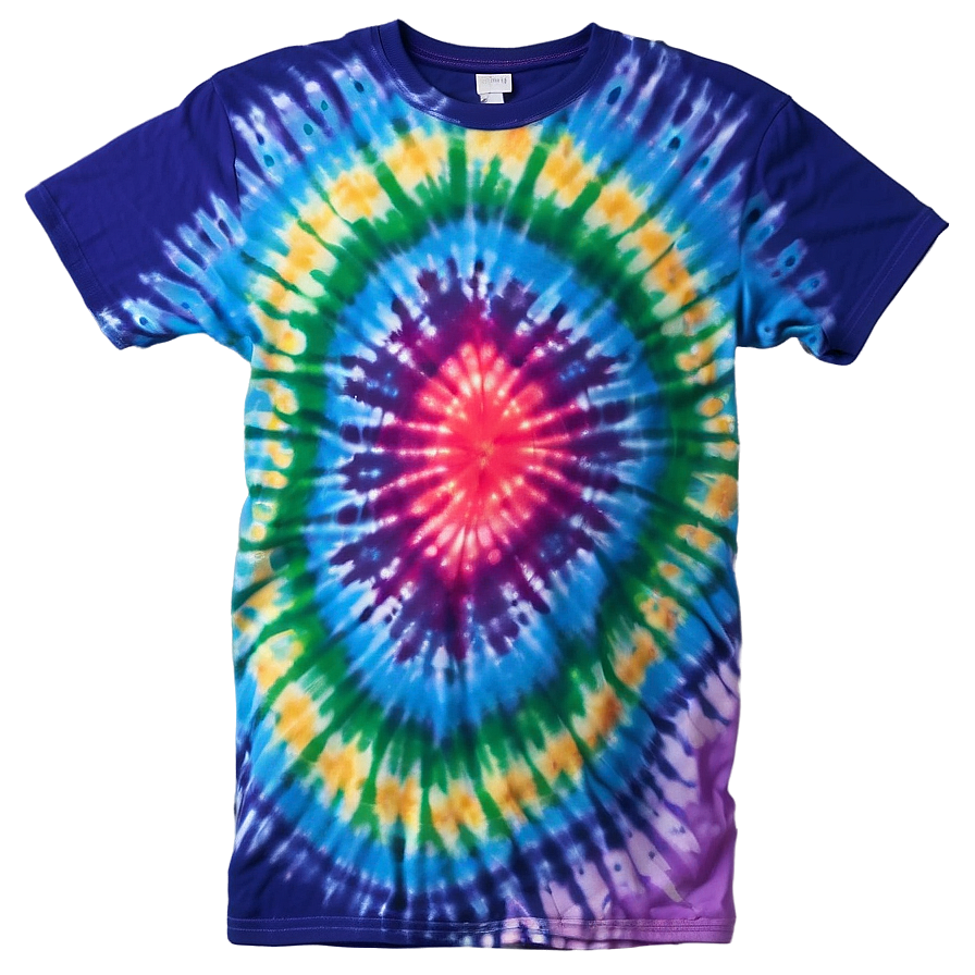 Tie-dye T-shirt Template Png Ral