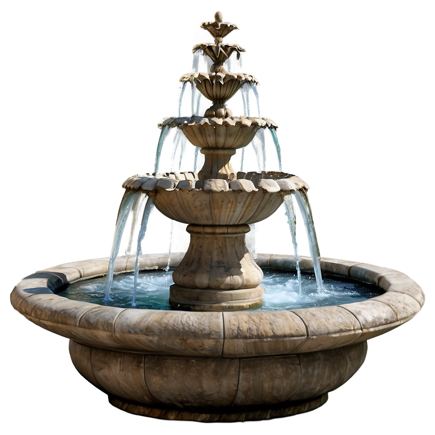 Tiered Outdoor Fountain Png Coj22