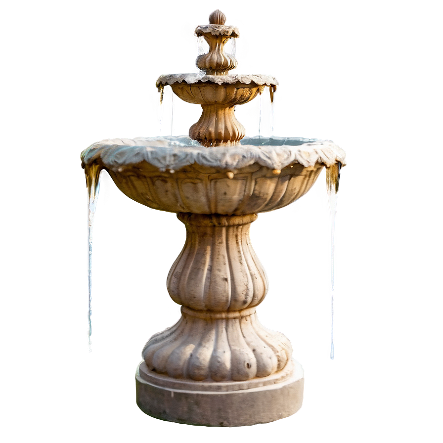 Tiered Outdoor Fountain Png Xkr