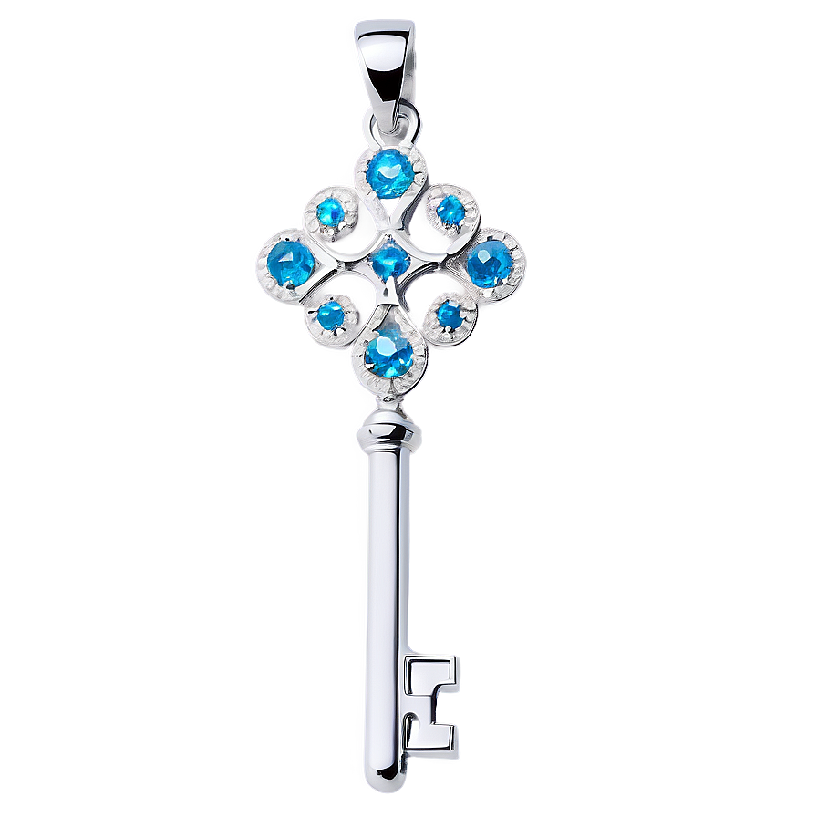 Tiffany Victoria Key Pendant Png 16