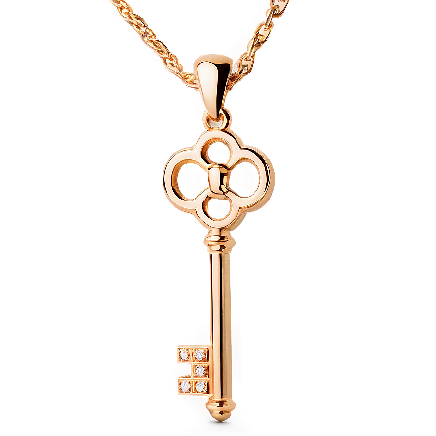 Tiffany Victoria Key Pendant Png Ifg