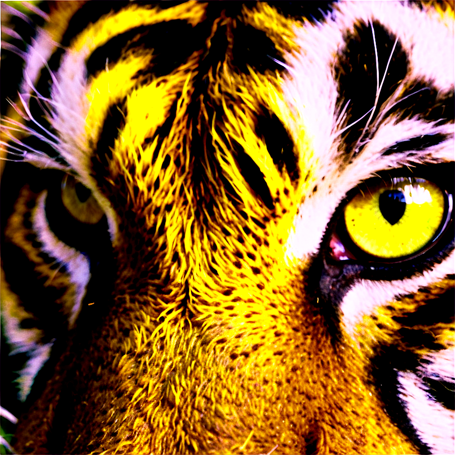 Tiger Eyes In The Jungle Png 21