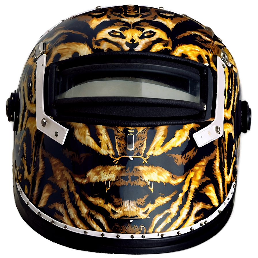 Tiger Graphic Welding Helmet Png 06292024