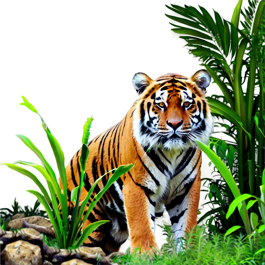 Tiger In Habitat Png Imk79