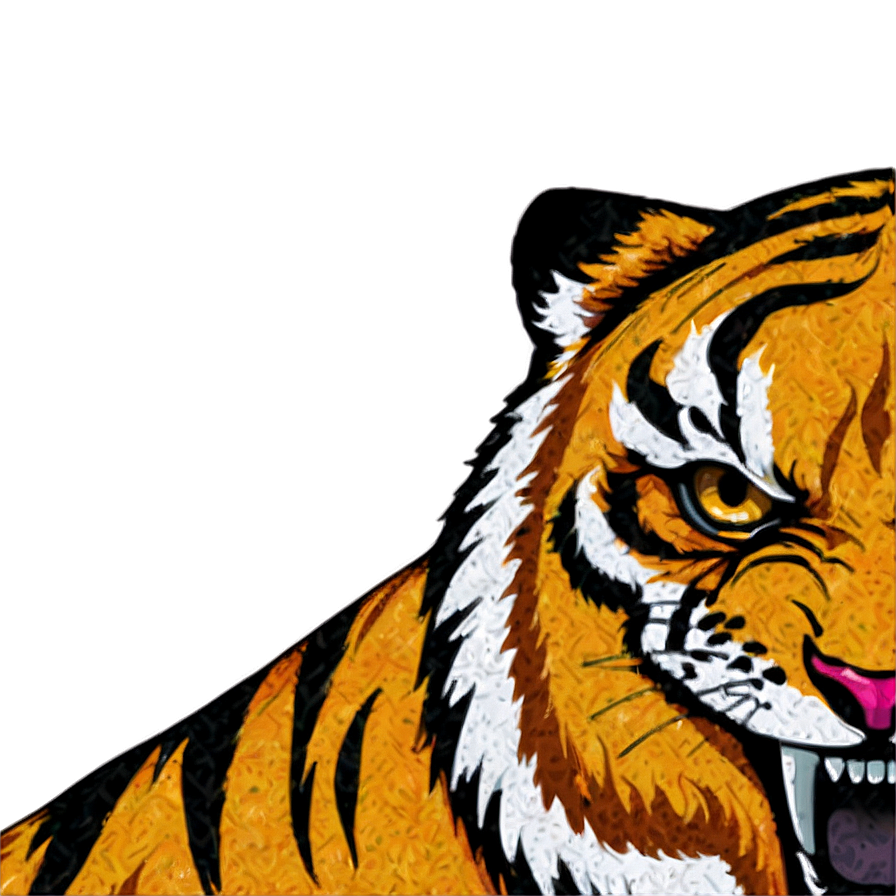 Tiger Mascot Png 05032024