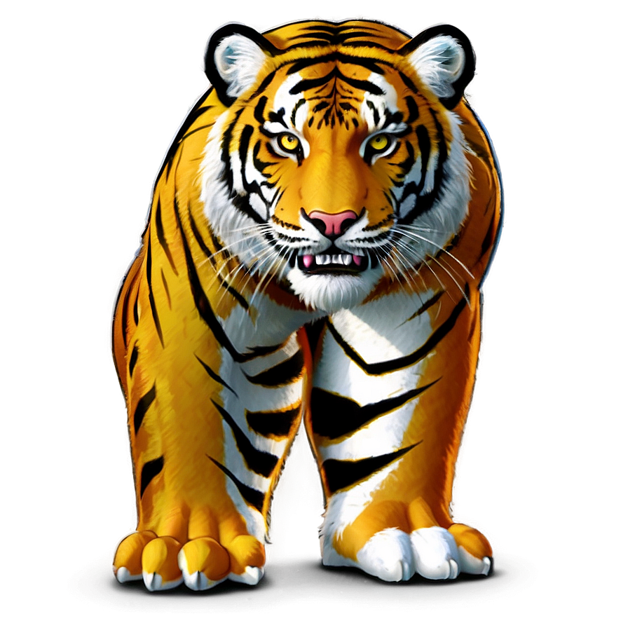 Tiger Mascot Png 30