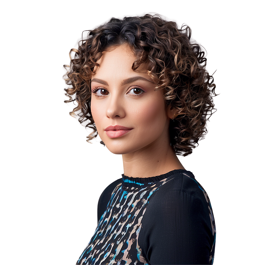 Tight Curl Perm Png 63