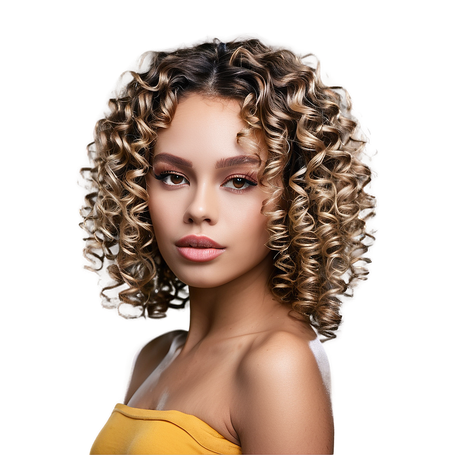 Tight Curl Perm Png Yoq1